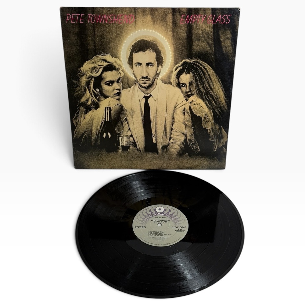 Pete Townshend Empty Glass Vinyl LP Record Album 980 ATCO SD 32-100 Tested VTG